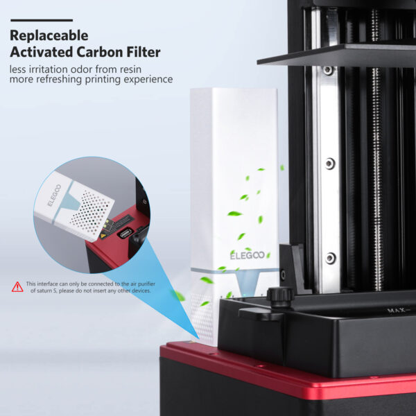 SLA 3D Drucker mit Filter